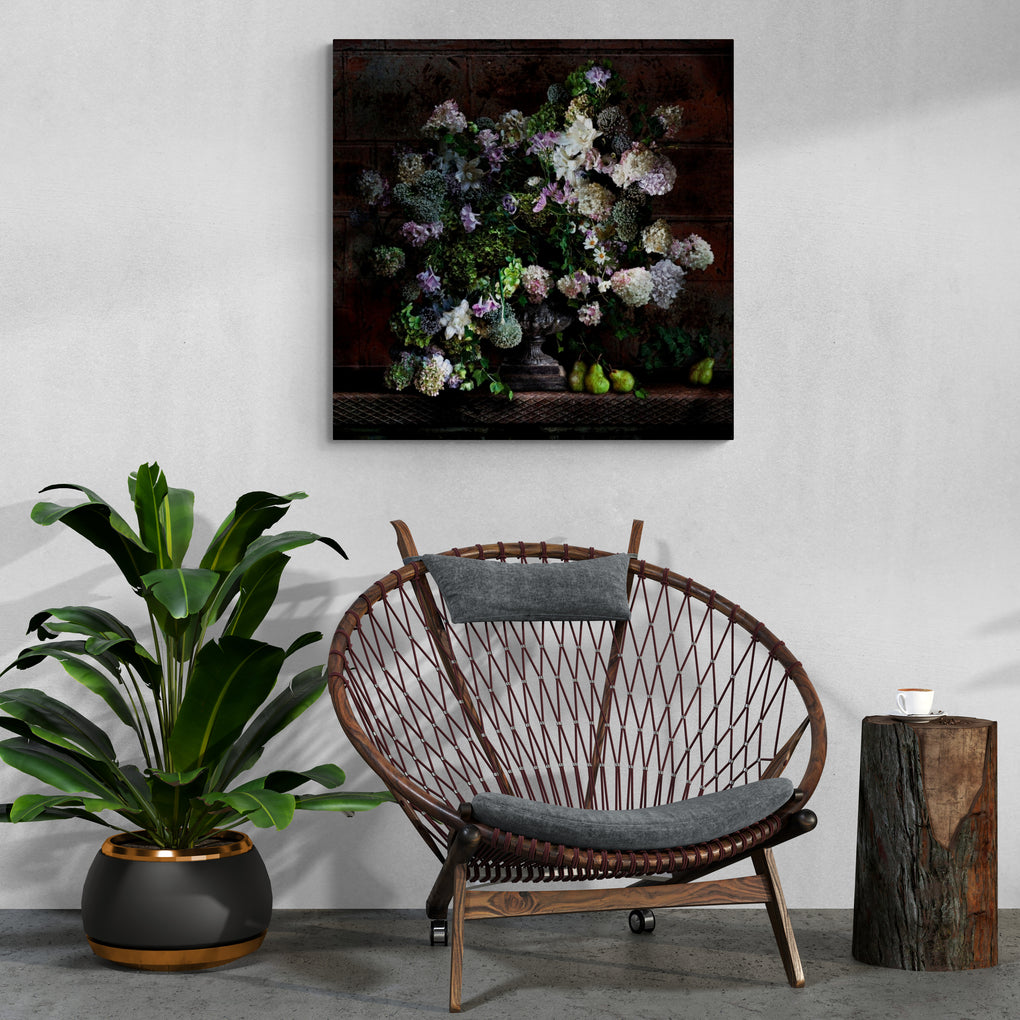 Leeks and Hydrangeas