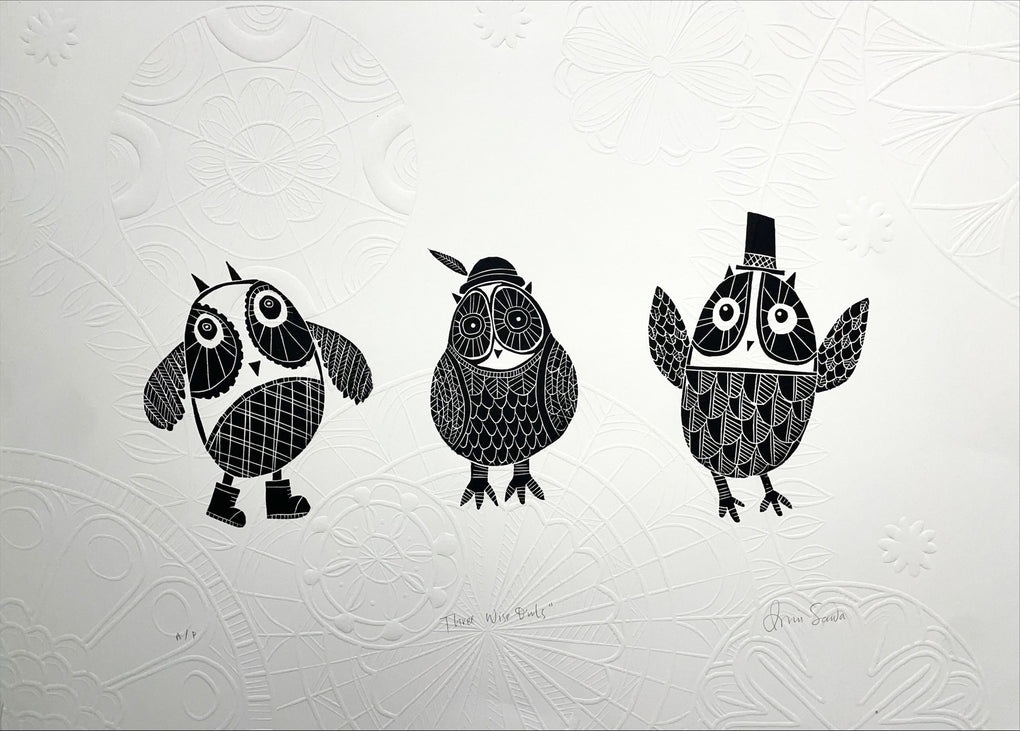 Three Wise Owls