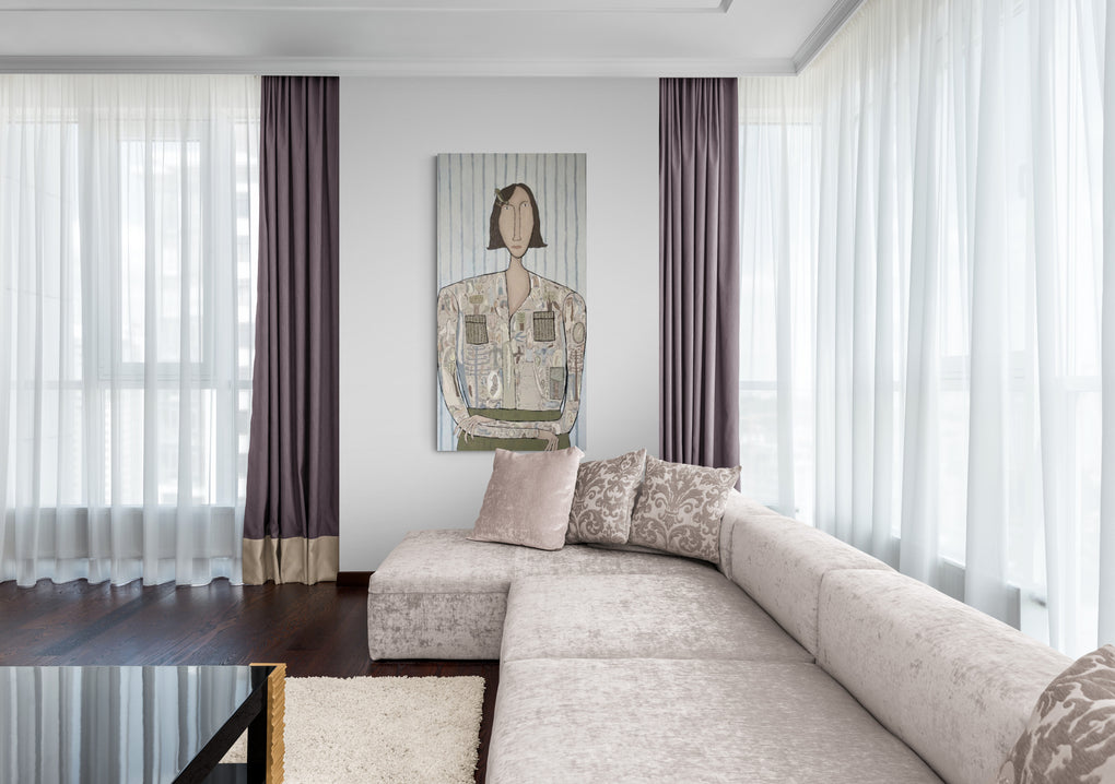 Lady with a Bird Blouse