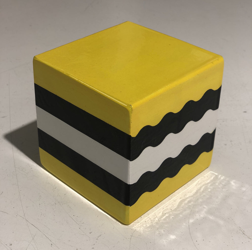 Yellow Allsort Cube