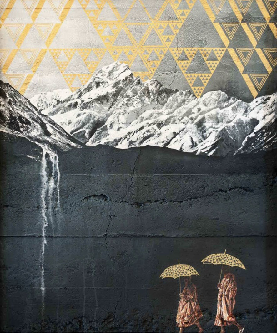 Aoraki Fractalis (print on canvas)