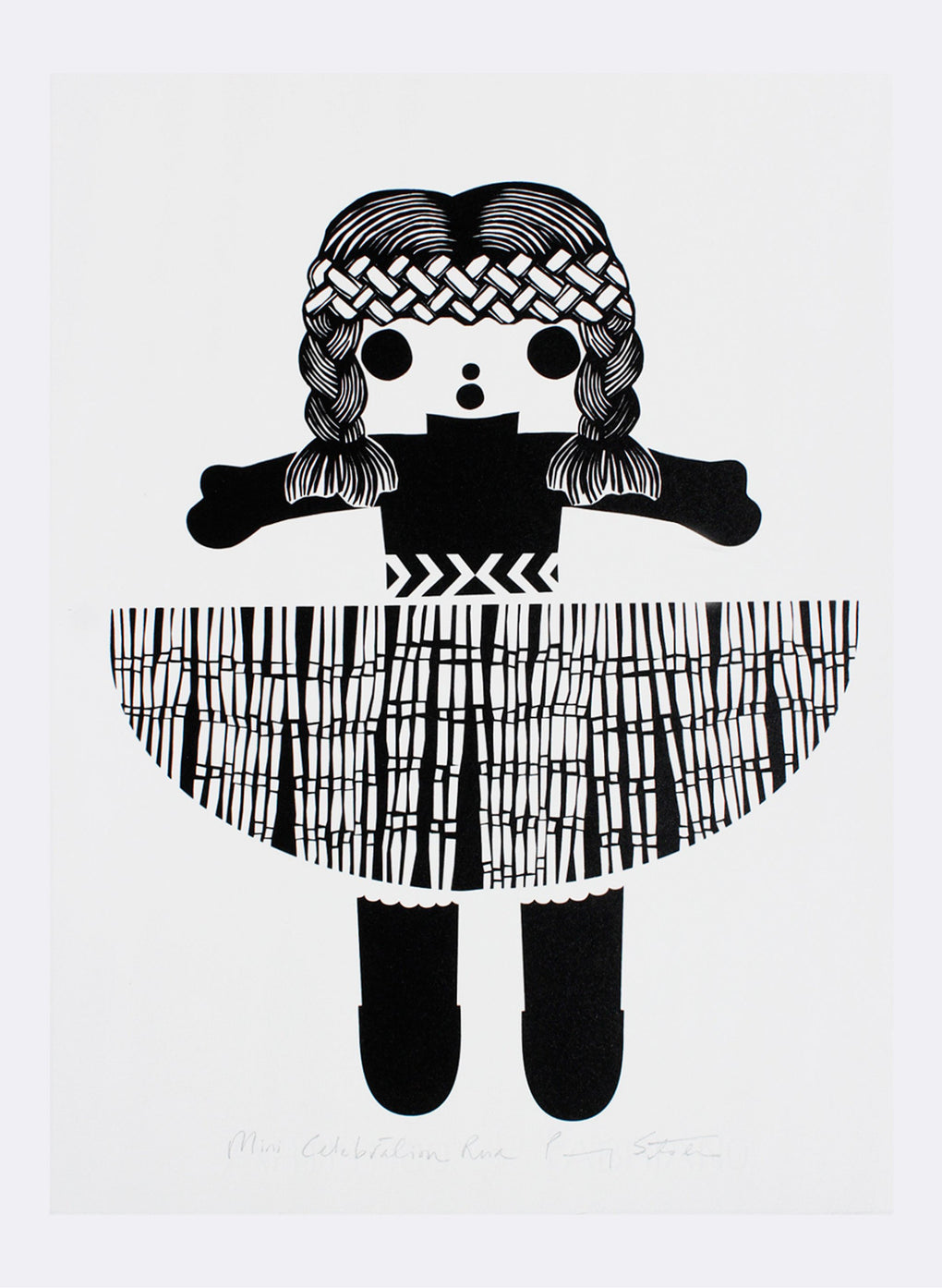 Mini Celebration Girl (black)