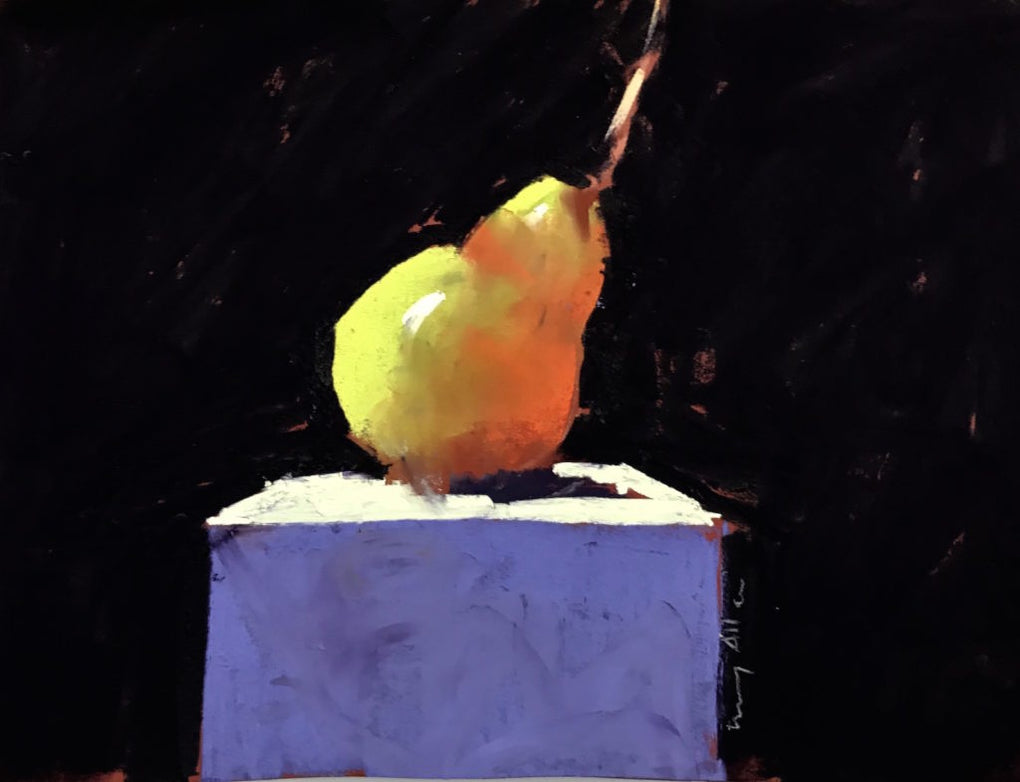 Pear on a Plinth