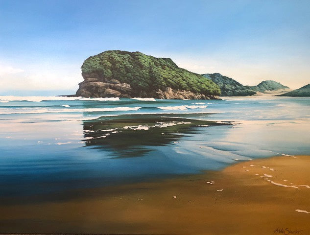 Reflections: Bethells Beach