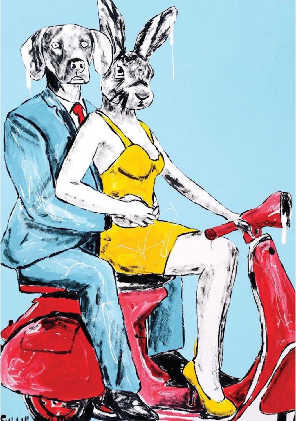 She felt extra sexy today after he bought her a new dress