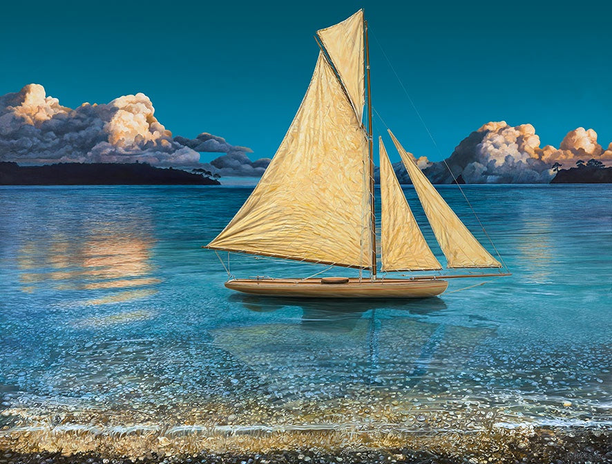 Sea Breeze (framed print)