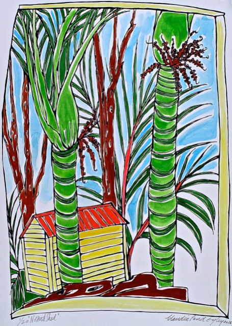 Nikau and Shed