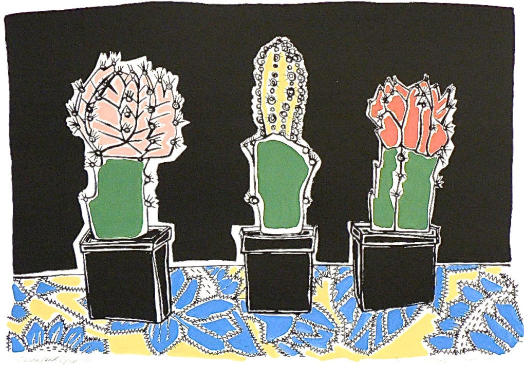 Ruby Ball: Three Cacti