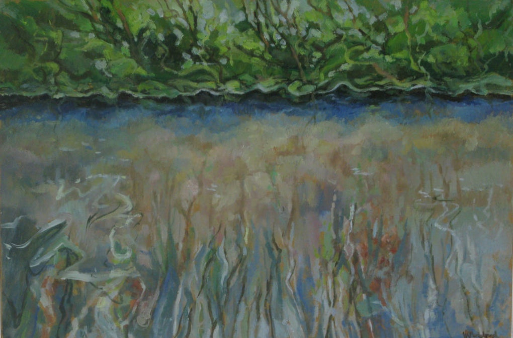 Pond Through Glass (SOLD)