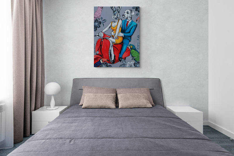 They were getting ready for the big day