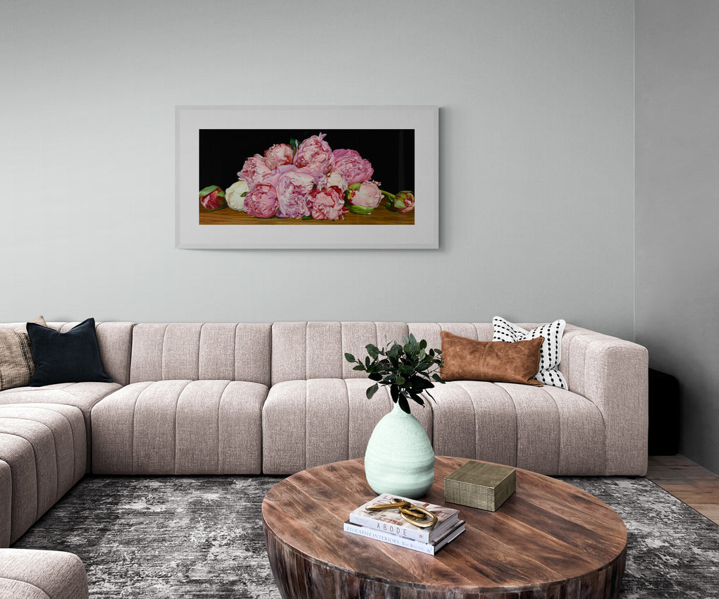 Blush (framed print)