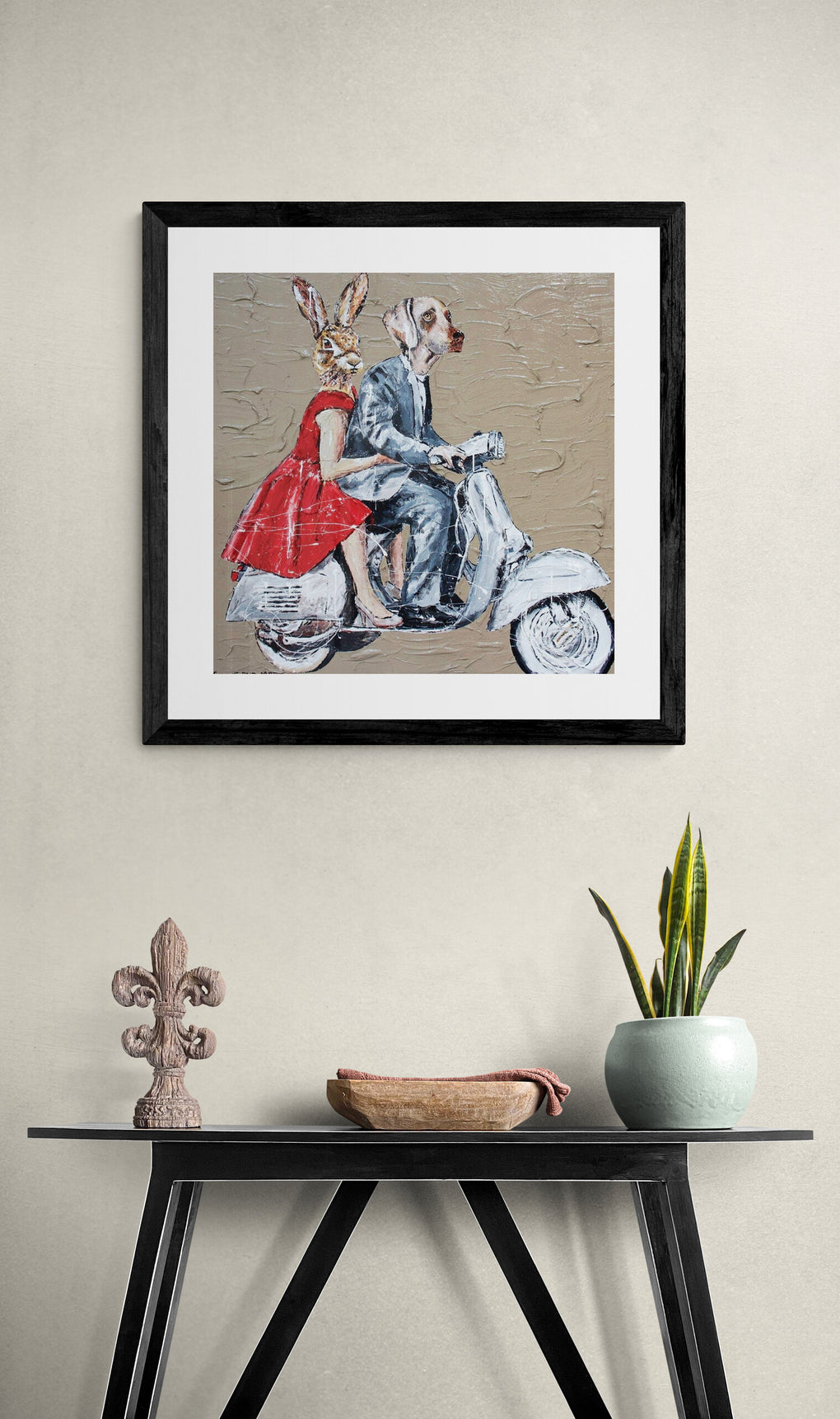 They were late for an important date but who cares