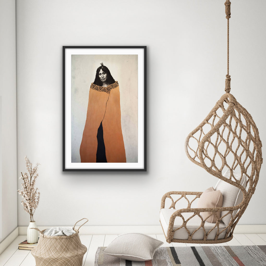 Hine-nui-te-pō (framed)