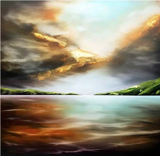 Kiss the Sky (sm) Framed