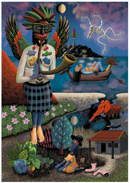 In the Garden (Framed)