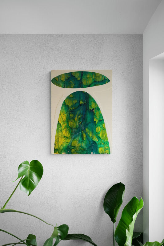 Retro Forest Mountain