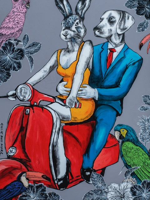 They were getting ready for the big day