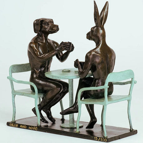 They drank coffee all day and all night