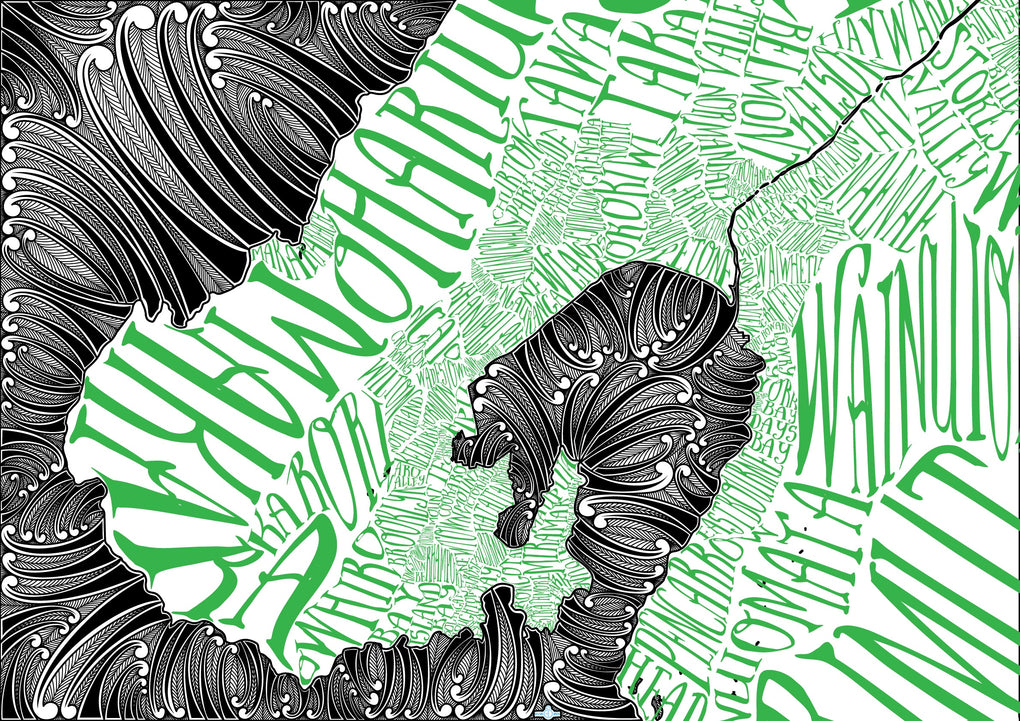 Wellington Suburbs (framed)