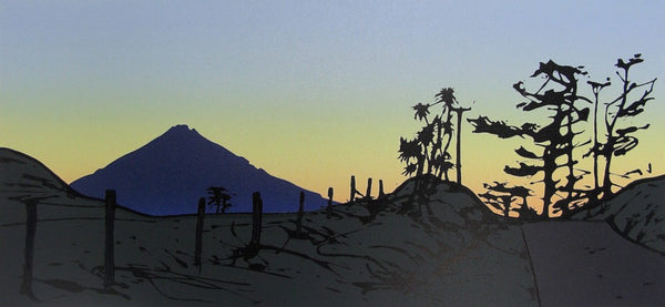 Early Morning Taranaki from Komene Rd