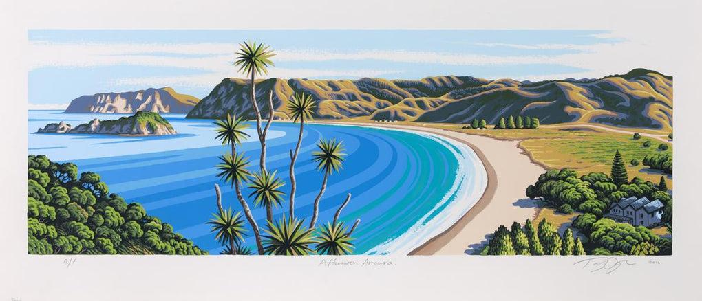 Afternoon Anaura (framed)