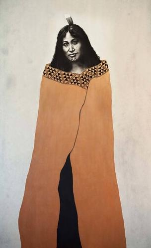 Hine-nui-te-pō (framed)