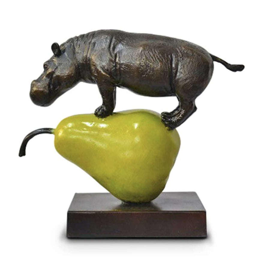 The hippo was just pearfect