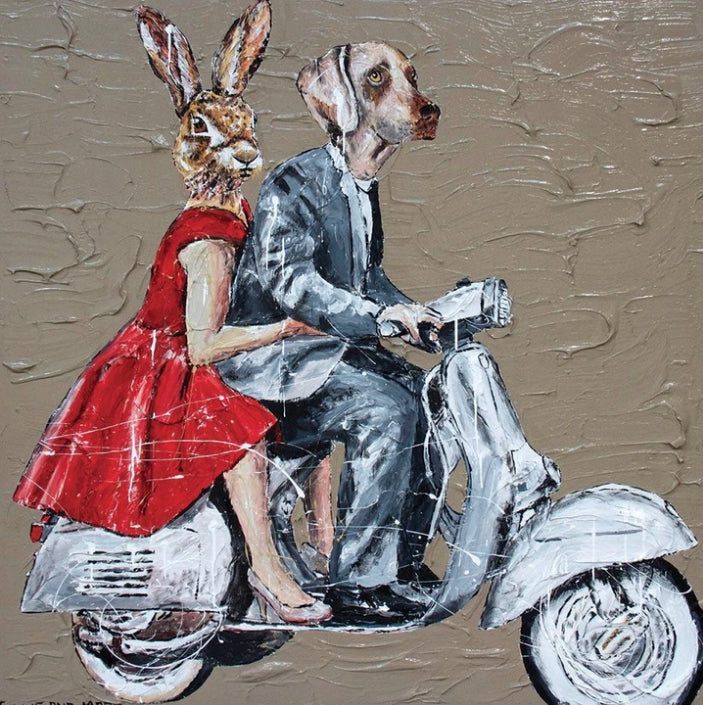 They were late for an important date but who cares