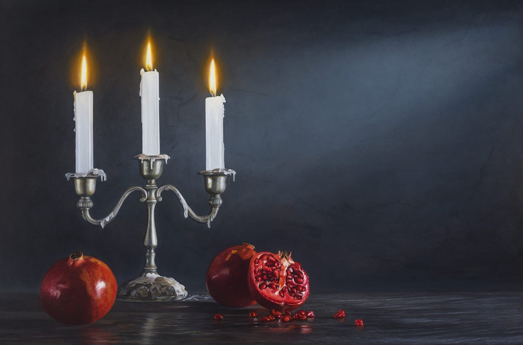 Pomegranate and Candles