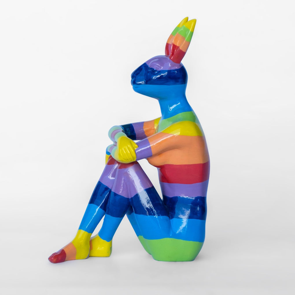 Rainbow Lost Bunny
