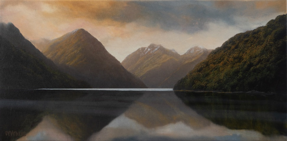 Serenity in Sunsets Glow