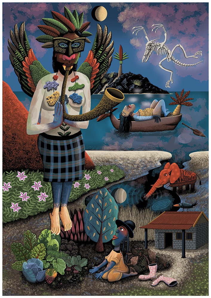 In The Garden (Print)