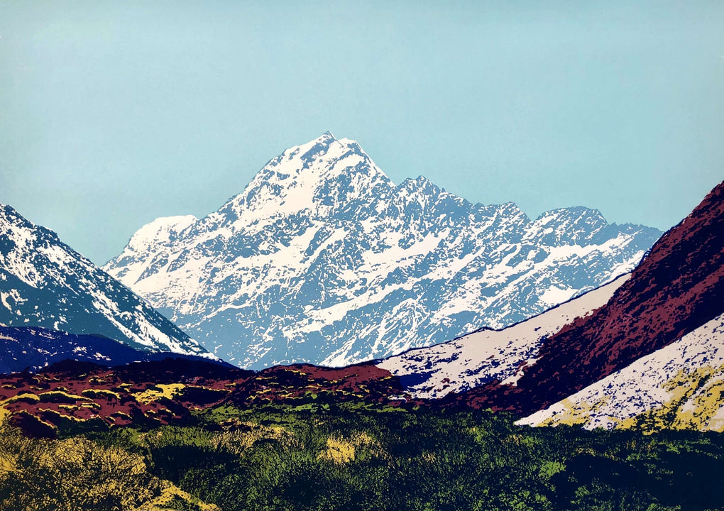 Hooker Valley View of Mount Cook