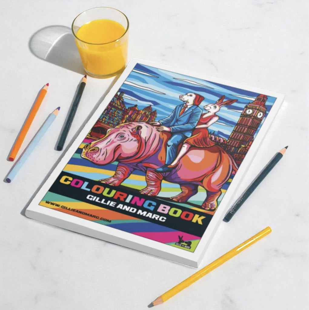 Gillie and Marc - Colouring Book 2025