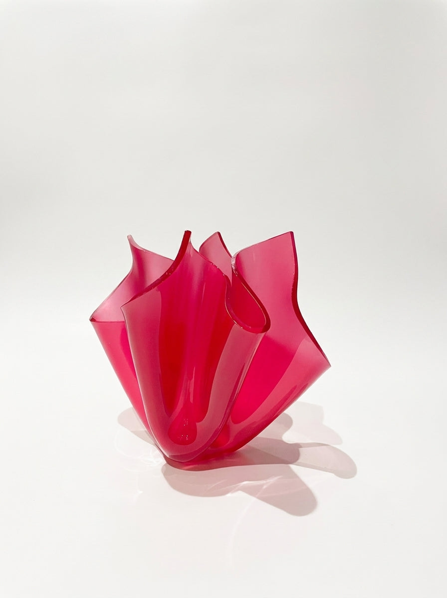 Large Satin Pink Flower Blaze.