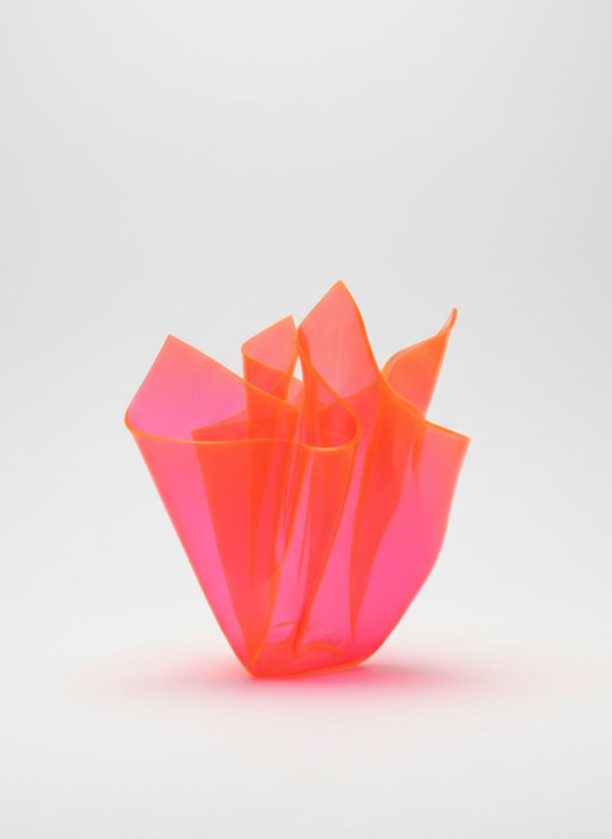 Medium Fluorescent Pink Flower Bloom