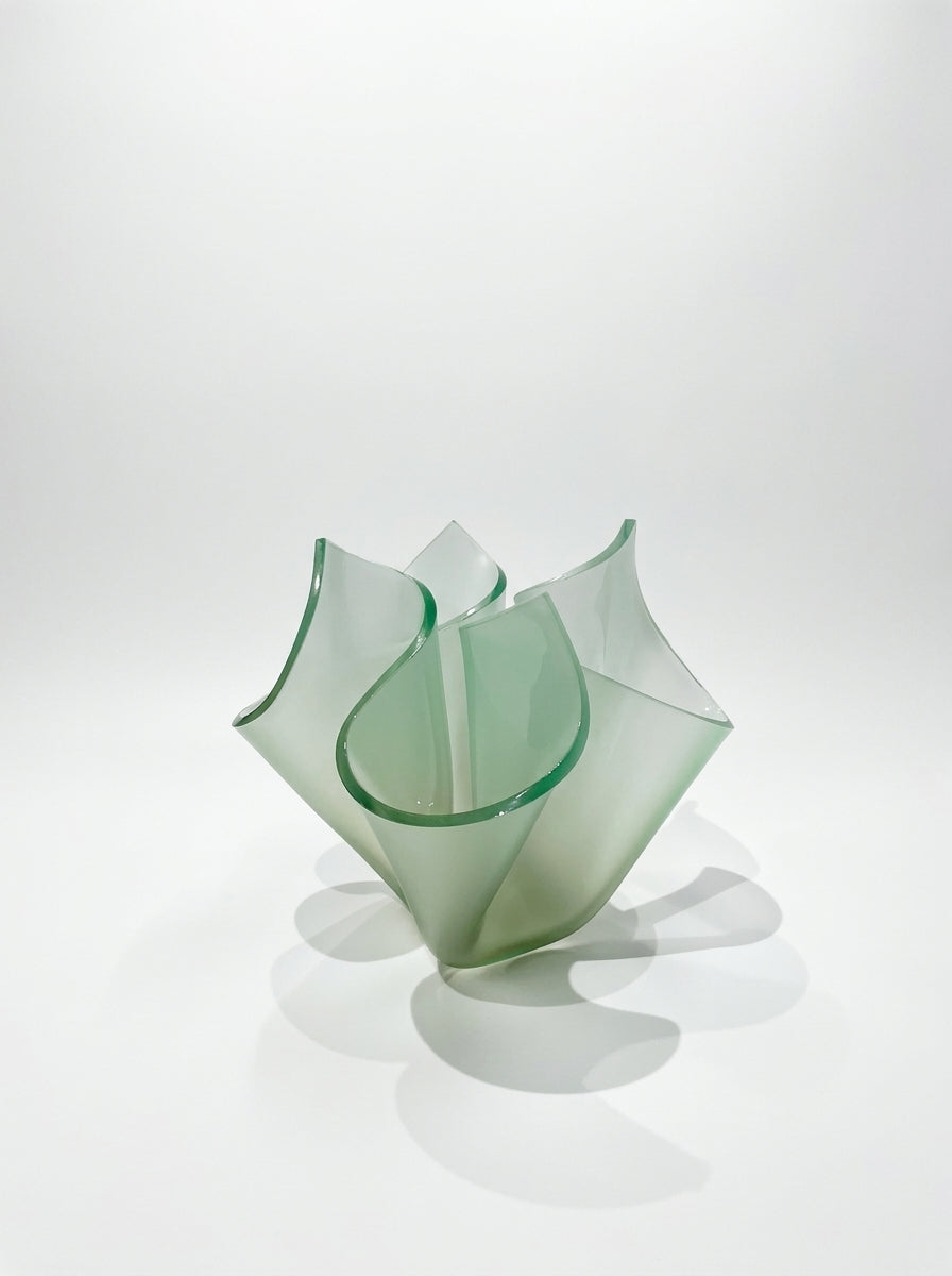 Medium Satin Ice Green Quatra Blaze