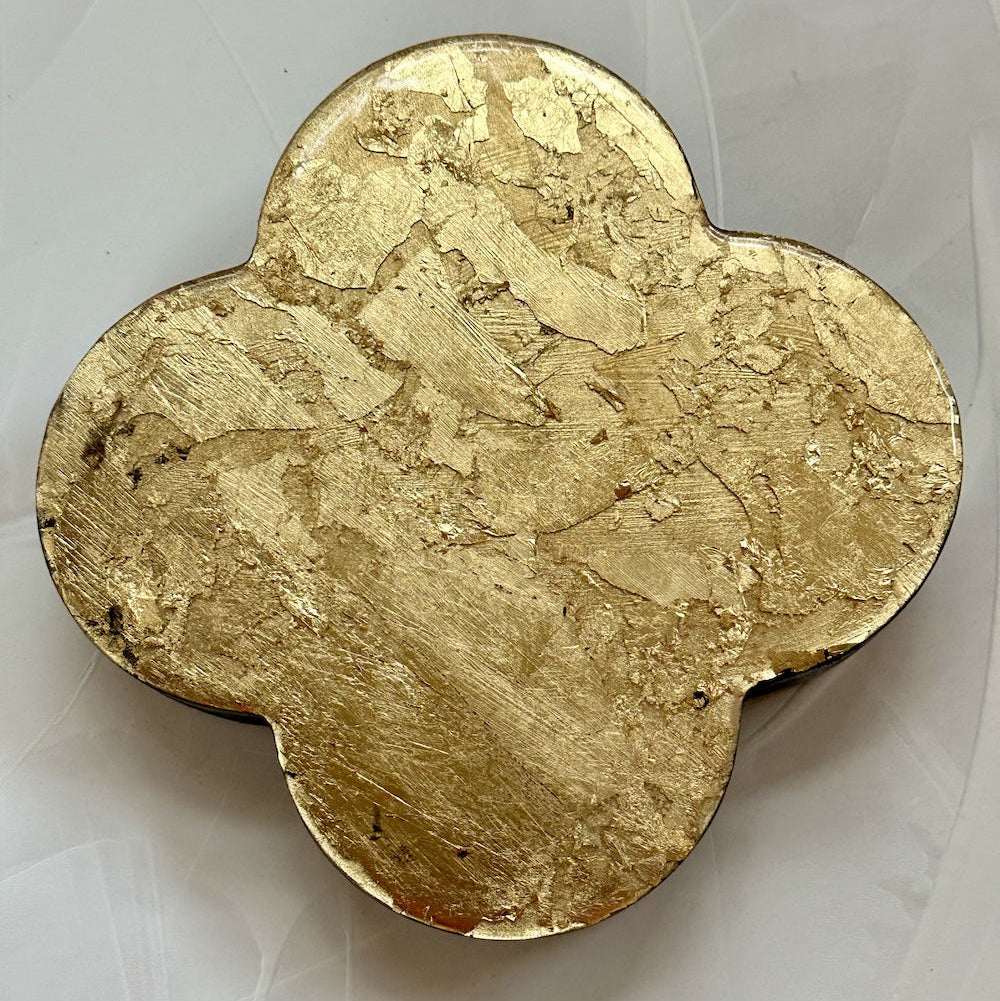 Quatrefoil (mini) 'Double Gold' #2