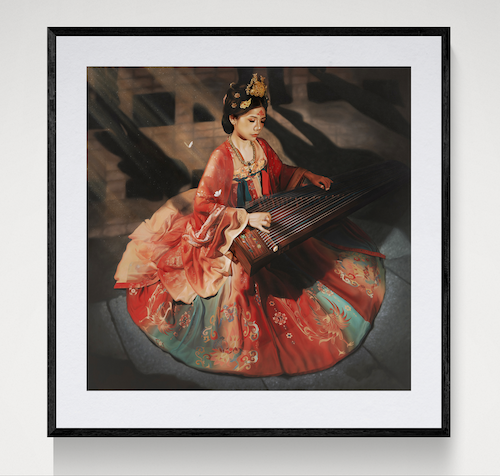 Red Brilliance (framed print)