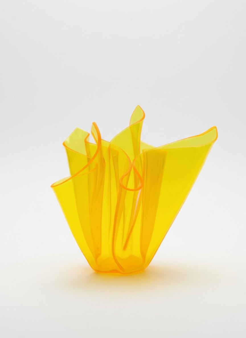 Small Fluorescent Yellow Flower Bloom