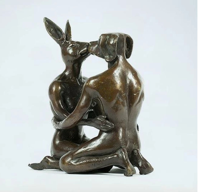 They Fell in Love Again Bronze