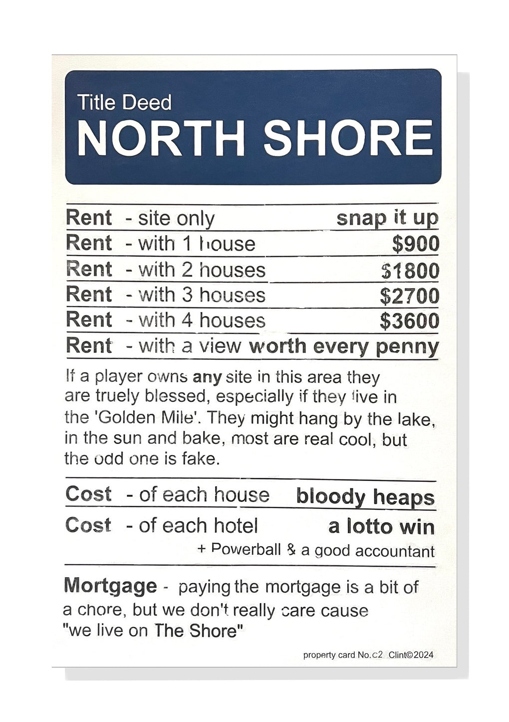 Title Deed North Shore c2