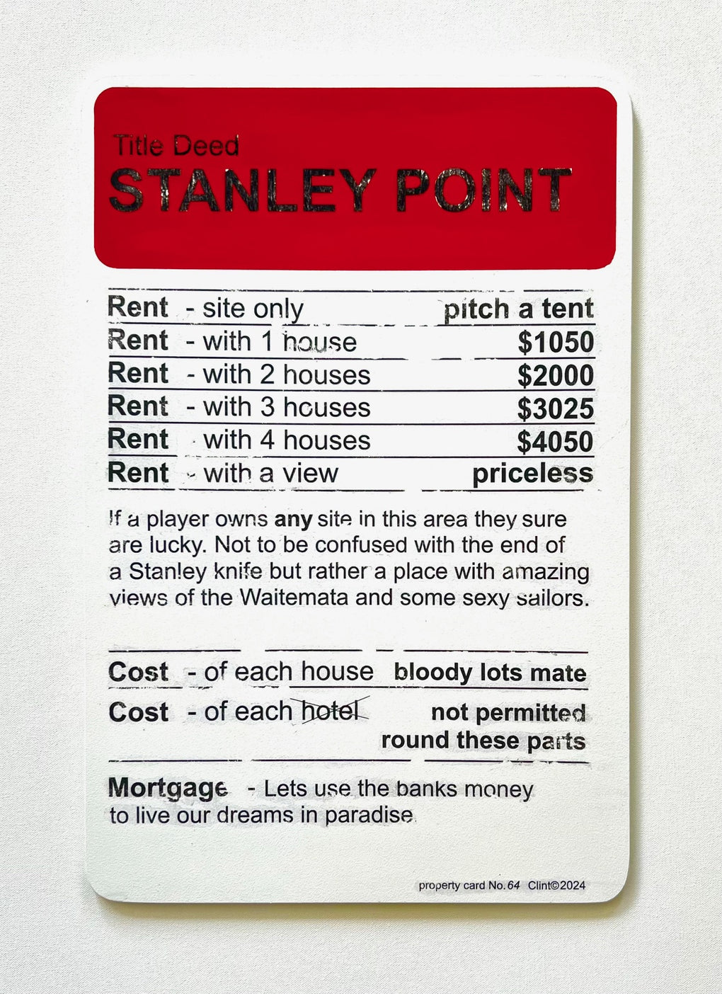 Title Deed Stanley Point