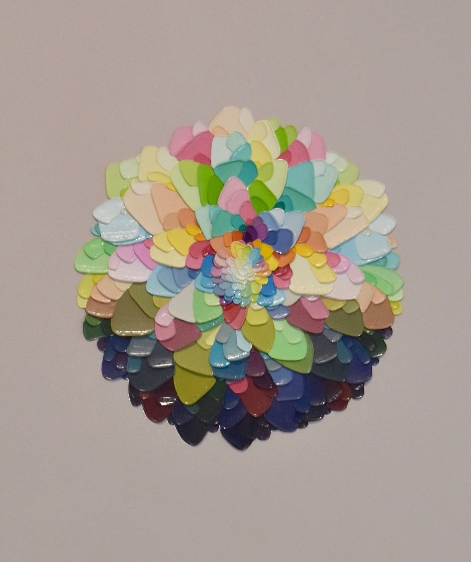 Pink Flower Wheel