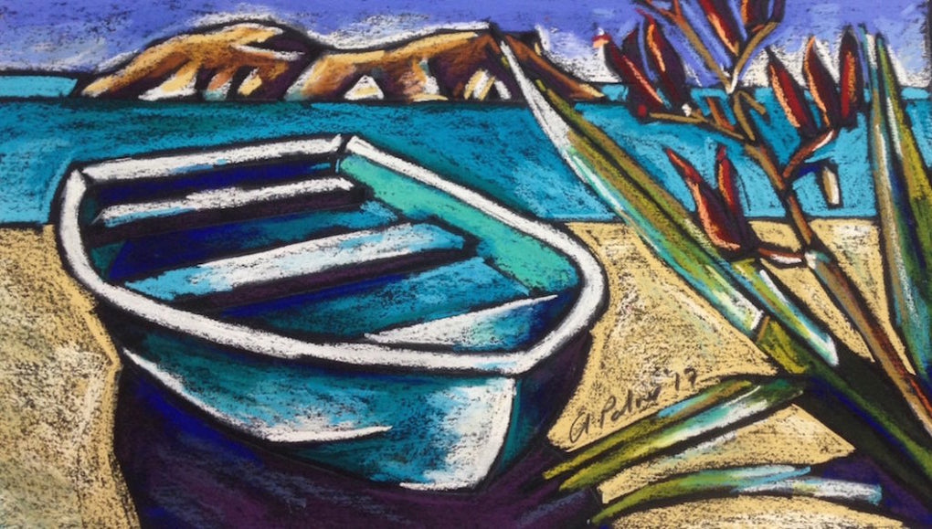 Dinghy and Island