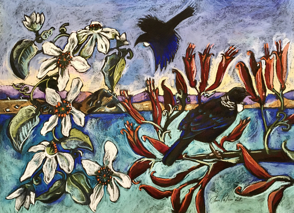 Tui, Harakeke and Puawhananga