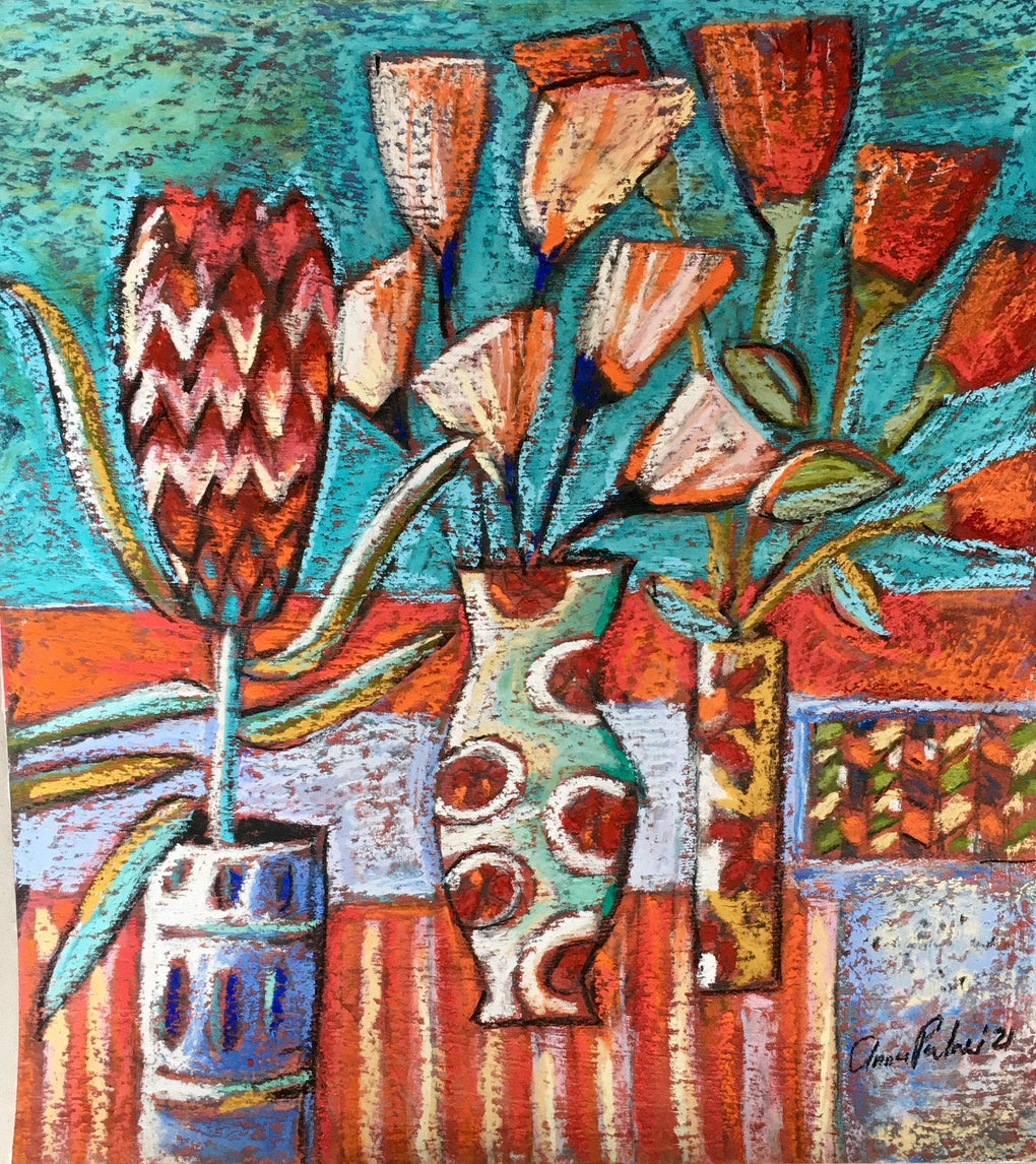 Still Life With Protea