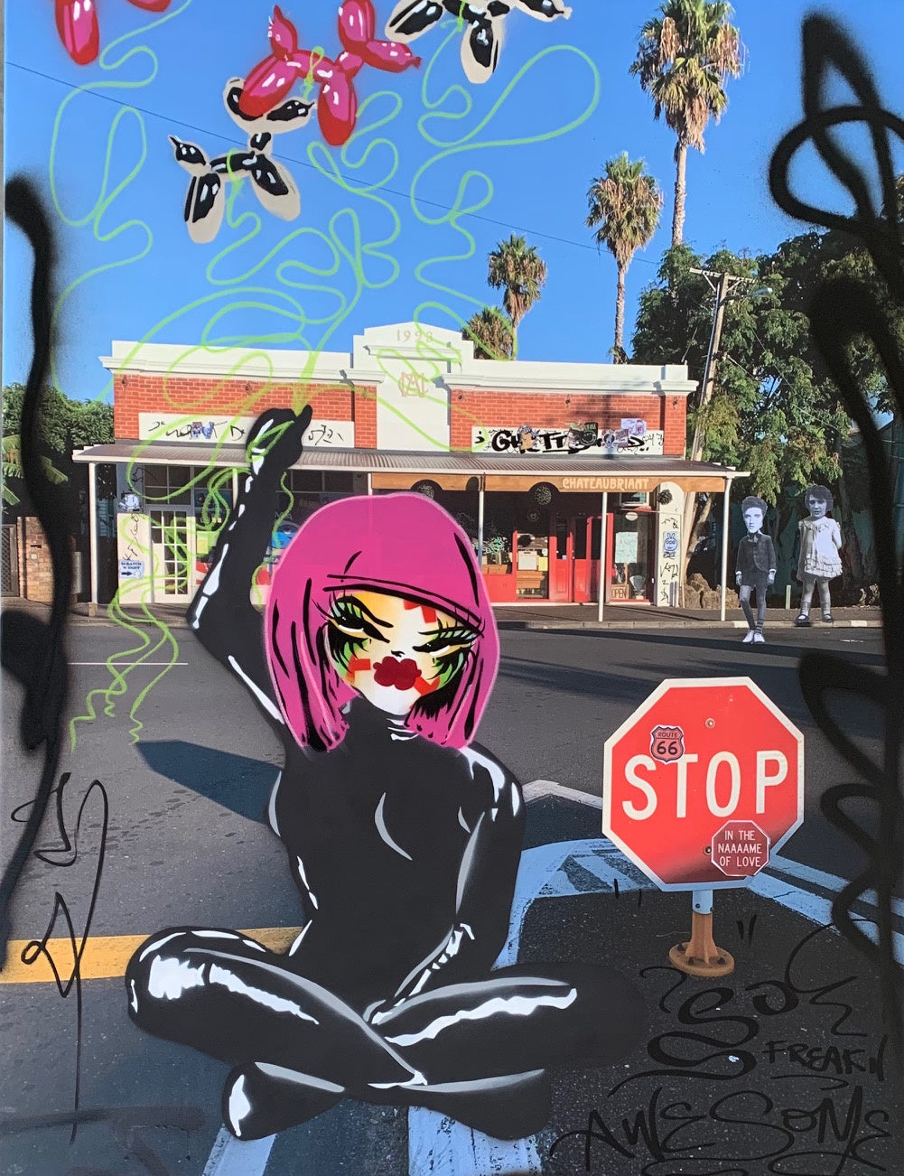 In the ghetto